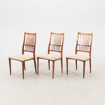 Svante Skogh, stolar 5 st "Cortina" Seffle Möbelfabrik 1950/60-tal.