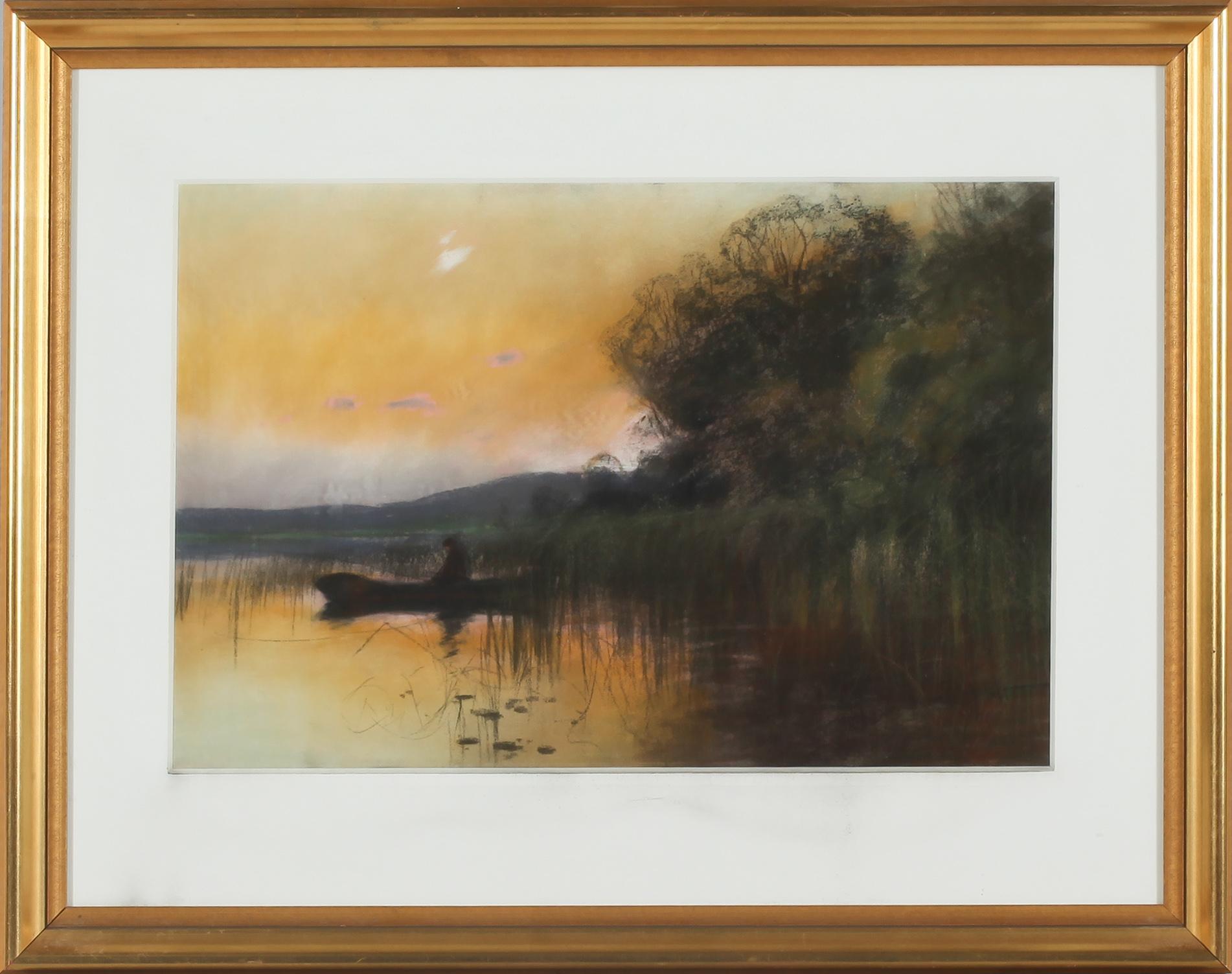 CARL BRANDT, pastell, signerad och daterad 1911 ?.