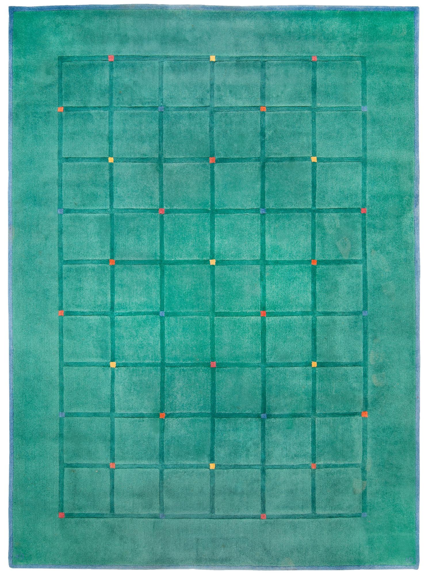 CARPET. Tufted. 372,5 x 270 cm. Signed 90 ID.