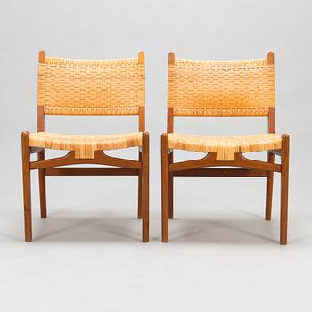 Hans J Wegner, tuoleja 7 kpl, malli  CH-31 Carl Hansen & Son, Tanska 1960-luku.