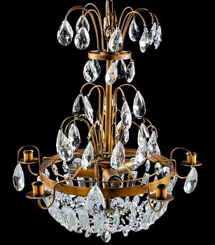 LJUSKRONA, Rejmyre belysning, 1900-talets andra hälft. Höjd ca 55 cm.