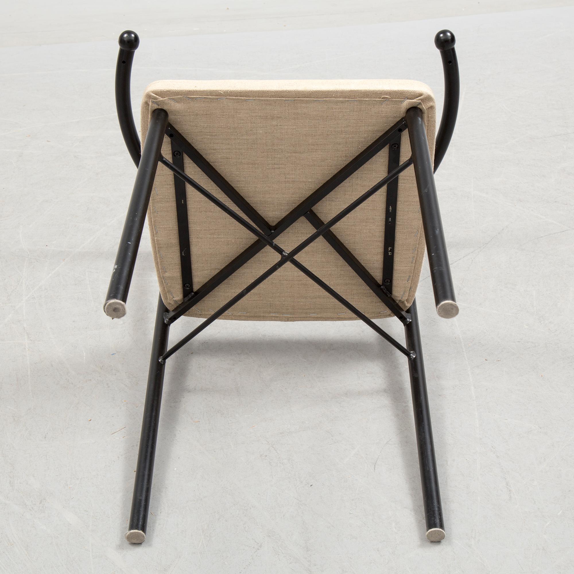 A late 20th century 'Point' chair by Jonas Bohlin, Källemo AB.