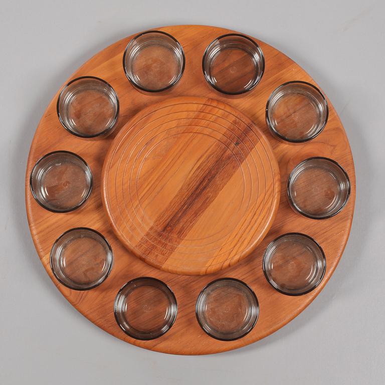 SERVERINGSSNURRA, sk Lazy Susan, Digsmed, Danmark, 1964.