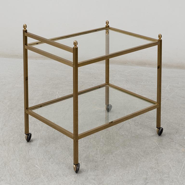 SERVING TROLLEY, second half of the 20th century.