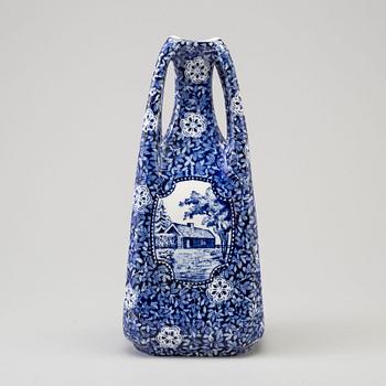 A Swedish Rörstrand Art Noveau creamware vase, 1800/1900.