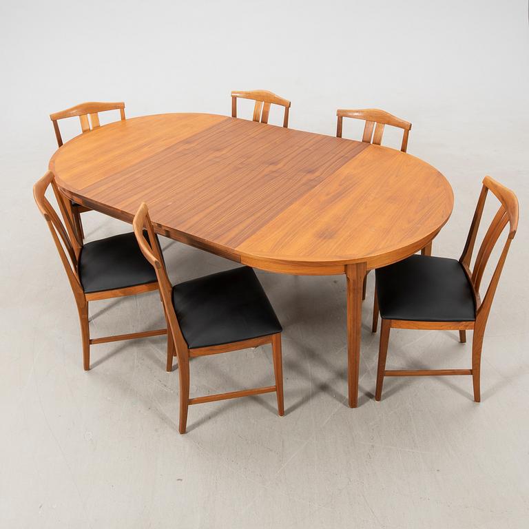 Dining group 7 pcs 1960s.