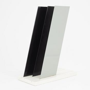 Lars-Erik Falk, a painted metal sculpture, signed and dated 1986.