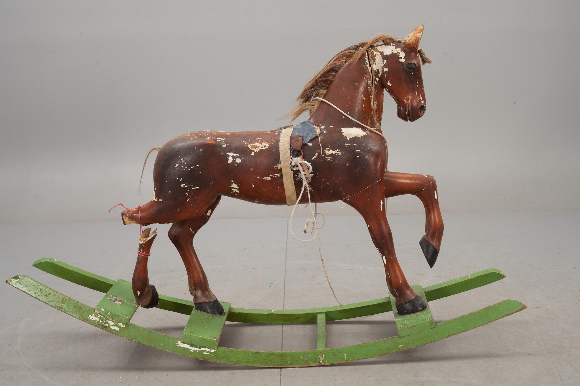 GUNGHÄST, troligen Gemla, 1900-talets första del.