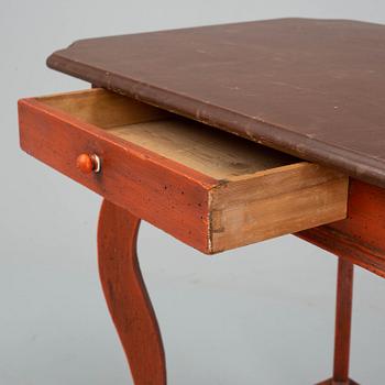 An 18th century table.