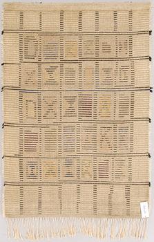 Maija Kolsi-Mäkelä, rya, modell för Helmi Vuorelma. Ca 145 x 100 cm.