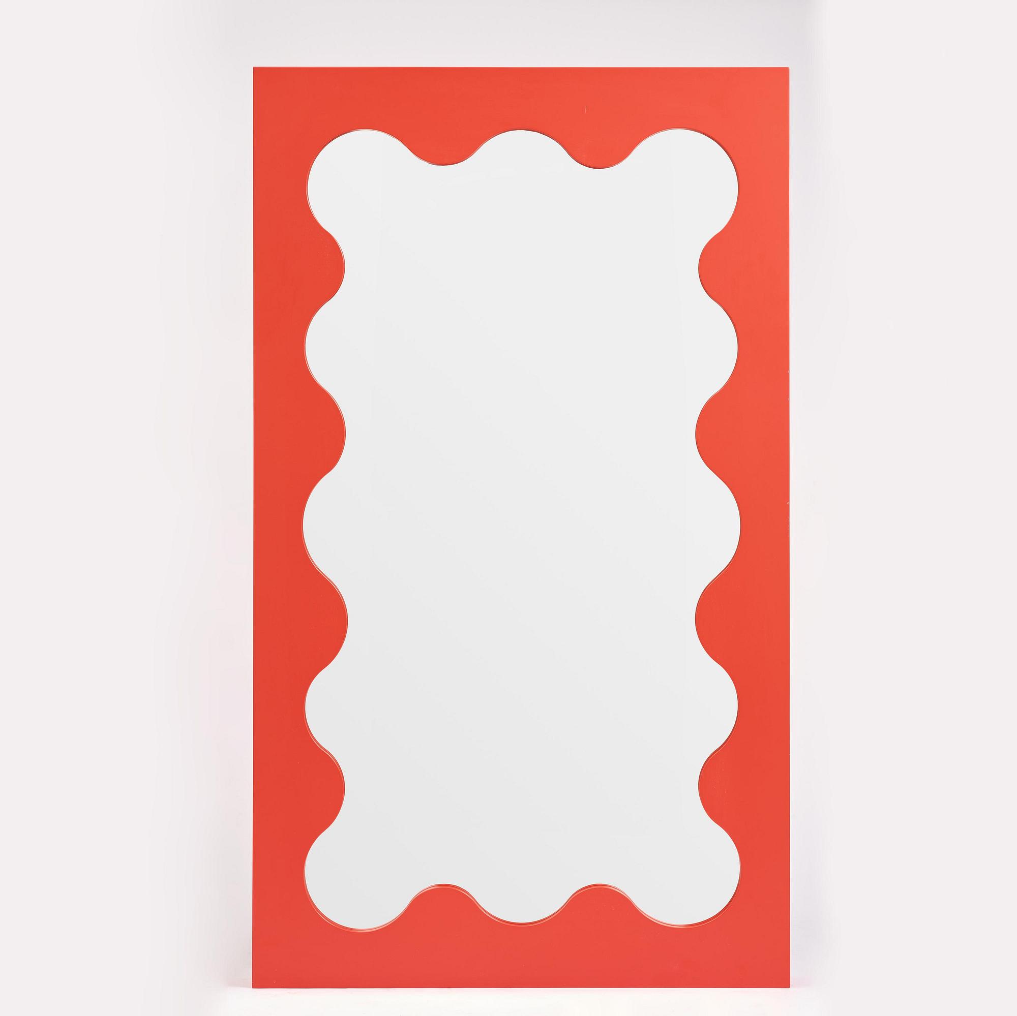 Gustaf Westman, a “Curvy Mirror”, Gustaf Westman Objects, Sweden, 2020s.
