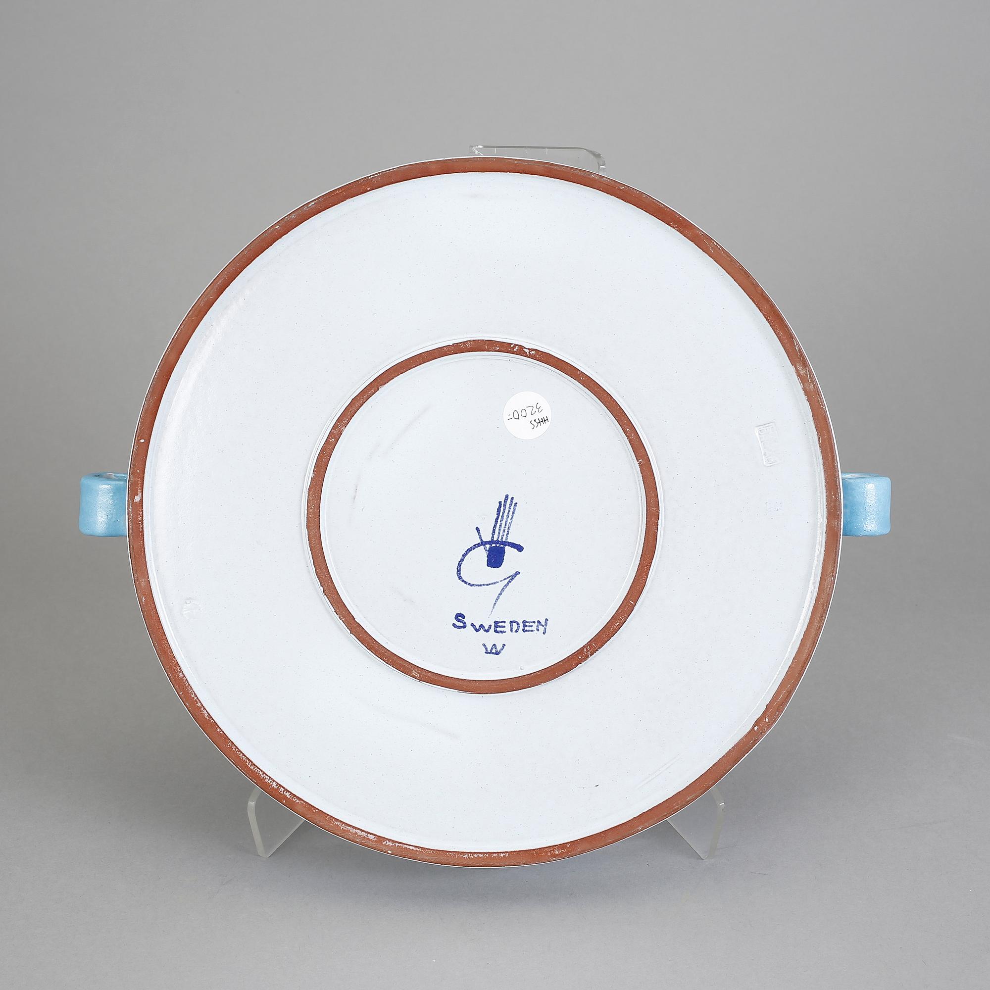 SKÅLFAT, fajans. Stig Lindberg, Gustavsberg Studio, 1960-tal.