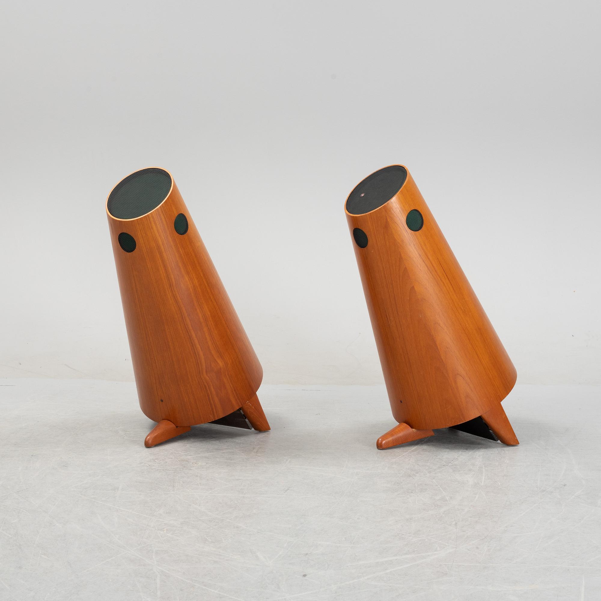 Stig Carlsson, ”Kolboxen", högtalare ett par, 1959-62.
