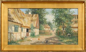 FRANS WILHELM ODELMARK, olja på duk, signerad.