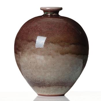 Berndt Friberg, a stoneware vase, Gustavsberg studio, Sweden 1974.