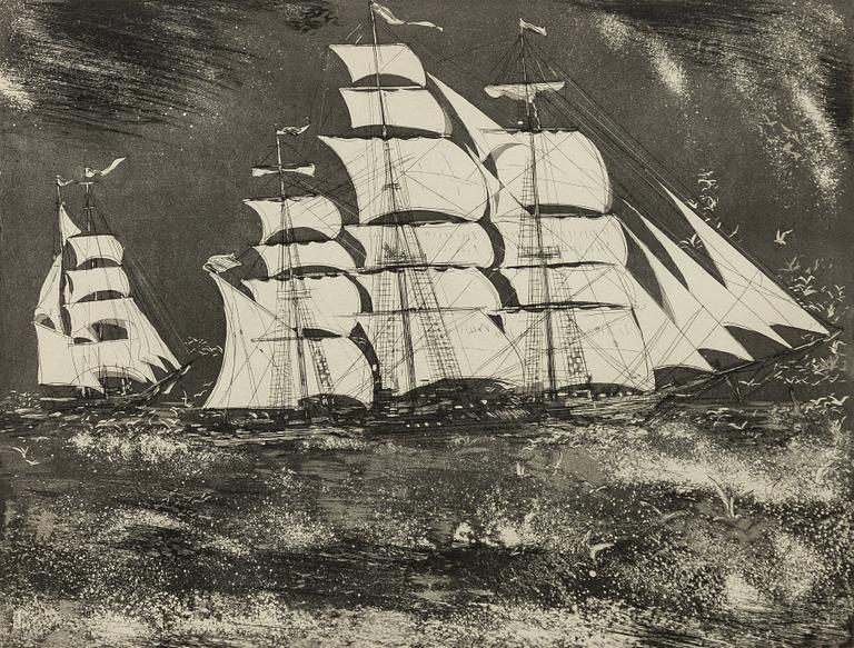 Evald Okas, Ship.
