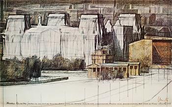 356. Christo & Jeanne-Claude, "Wrapped Reichstag (Project for Der Deutsche Reichstag - Berlin)".