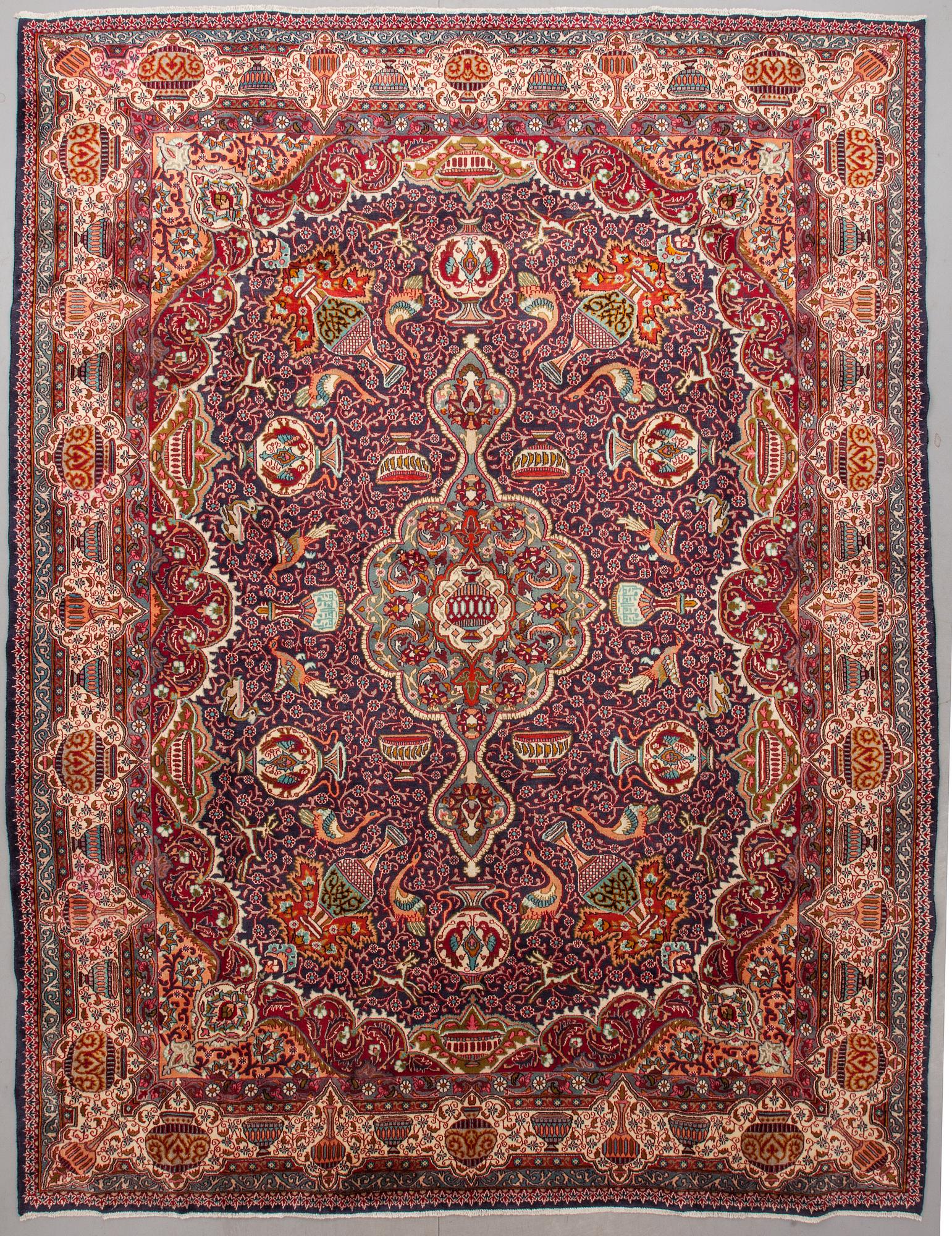 MATTA, Kashmar, 1900-talets andra hälft/slut ca 377 x 289 cm.