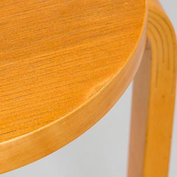 Alvar Aalto, stool model 60 for Artek, 1970s.