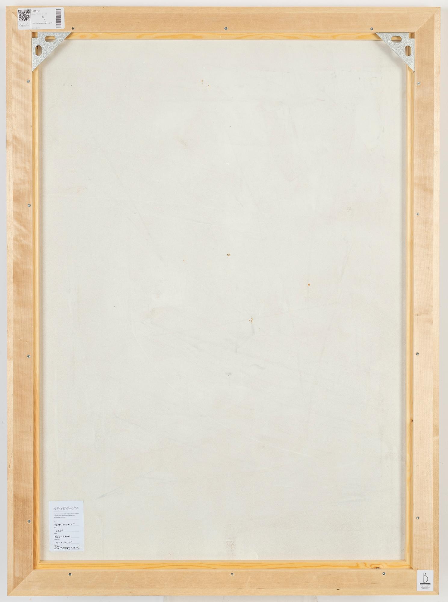 Jesper Waldersten, oil on panel, signed.