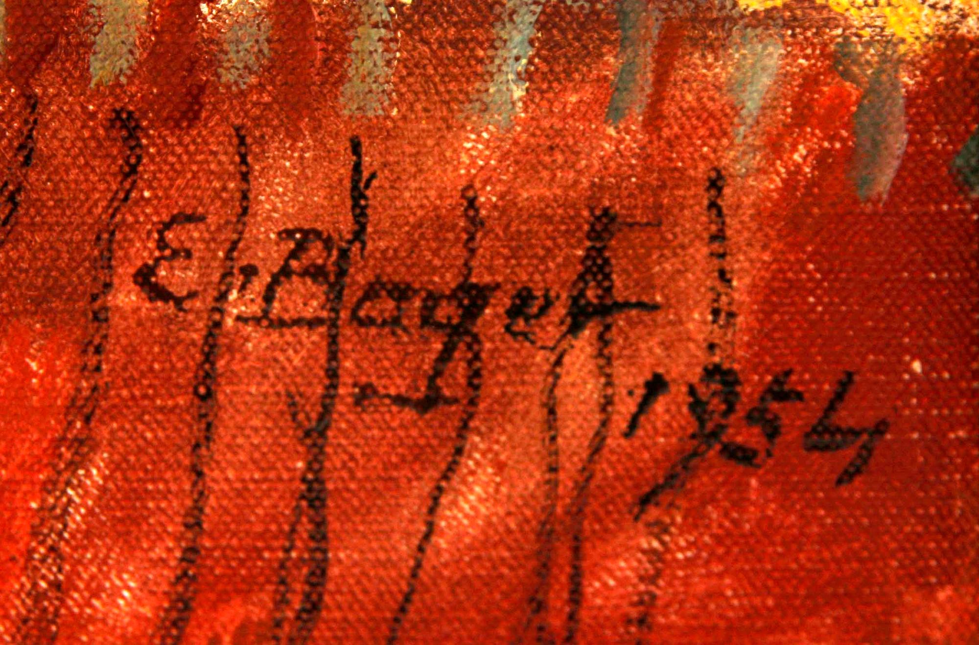 EINAR BAGER, olja på duk, sign o dat 1954.