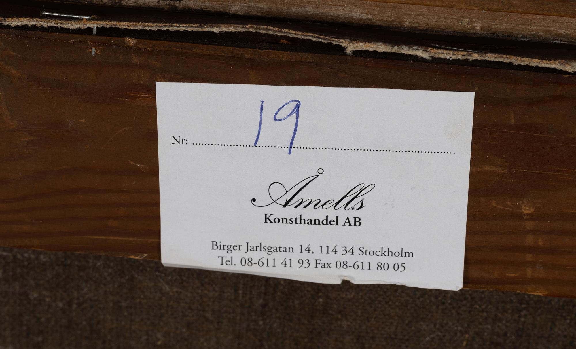 Thorvald Möller, Frigate and Pilot Boat off Kronborg.