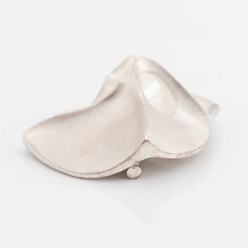 Björn Weckström, brosch,  "Labyrinth",  sterlingsilver. Lapponia 2007.