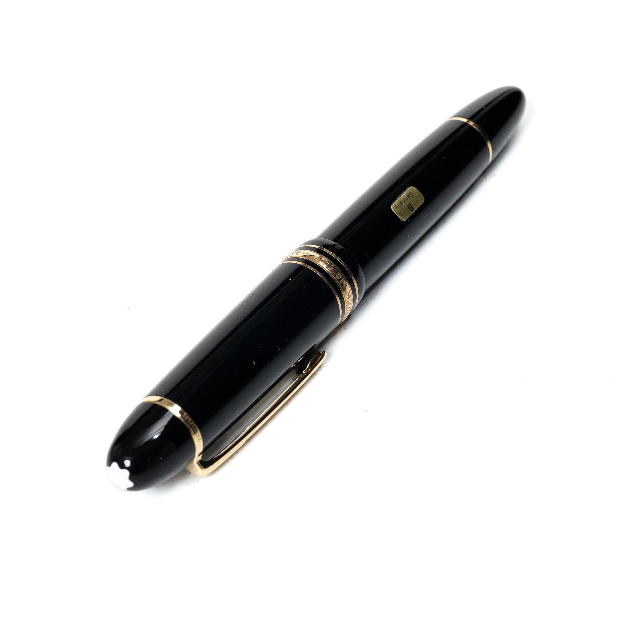 A 'Meisterstück' fountain pen, model 149, Montblanc.