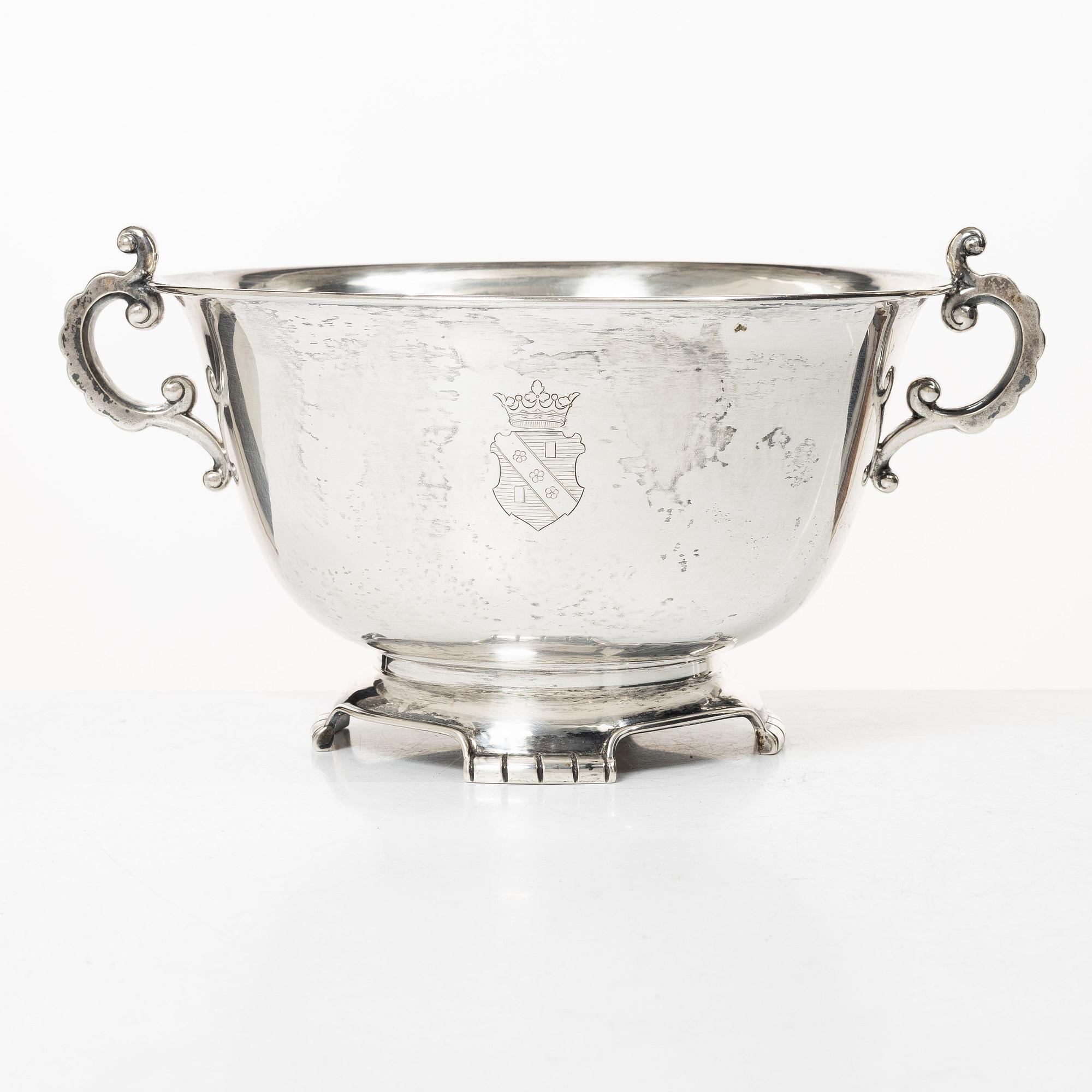 W.A. Bolin, Skål, silver, Stockholm 1931.