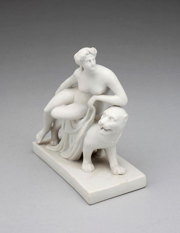 FIGURIN, parian, 1900-talets första hälft.