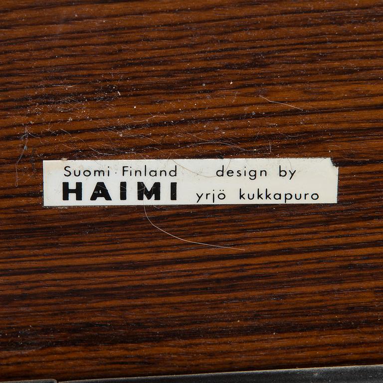 Yrjö Kukkapuro / Reino Ruokolainen, soffgrupp 4 delar, Haimi 1970-tal.