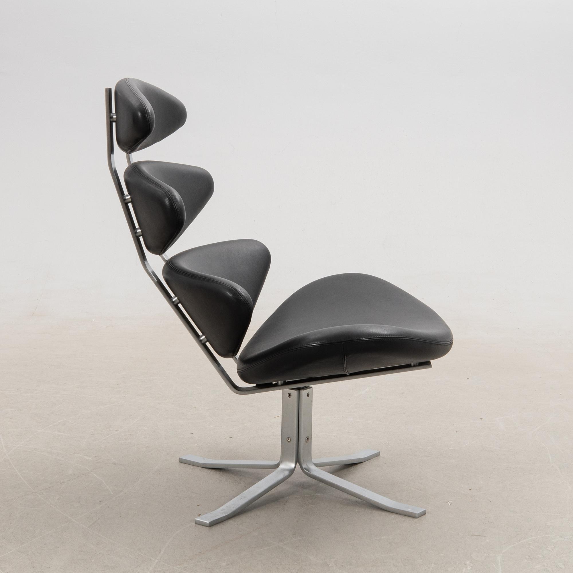 Poul Volther, armchair "Corona EJ 5" for Erik Jørgensen/Fredericia Furniture, Denmark 21st century.