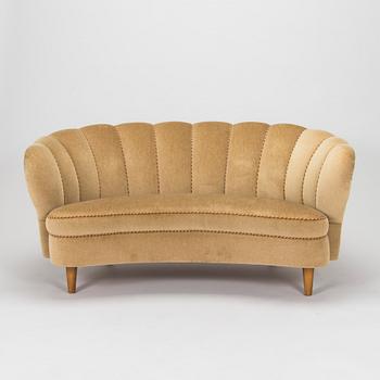 A mid-20th century sofa.