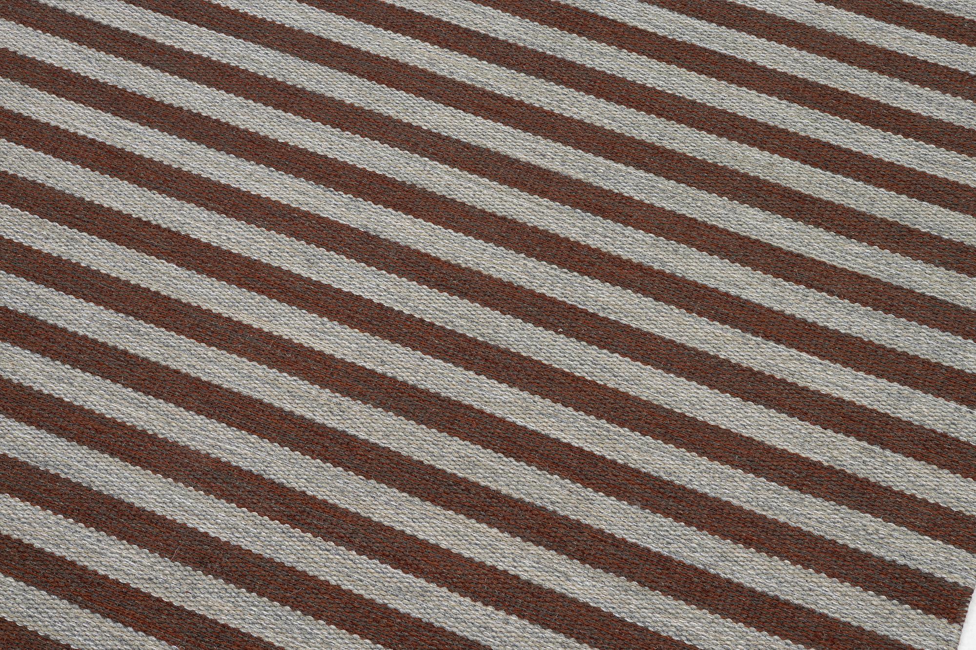 Gunilla Lagerhem Ullberg, rug, "Narrow Stripe Icon", Kasthall, approx. 243 x 161 cm.