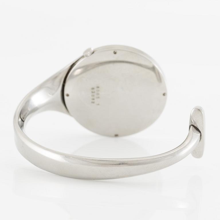 Georg Jensen, "L.U.Chopard & Cie", design Vivianna Torun Bülow-Hübe , armbandsur, 33 mm.