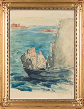 Magnus Enckell, Purjeretki.