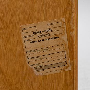 A 'Annika' bench / coffee table by Bruno Mathsson, Firma Karl Mathsson, Värnamo, Sweden 1968.