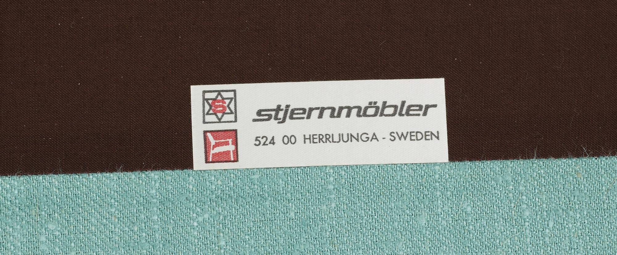 FÅTÖLJ med FOTPALL, Modell "3543" Oxford, Svenskt Tenn.