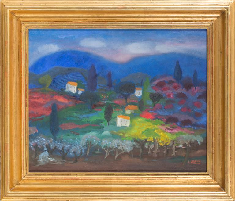 LENNART JIRLOW, olja på duk, signerad L. Jirlow.