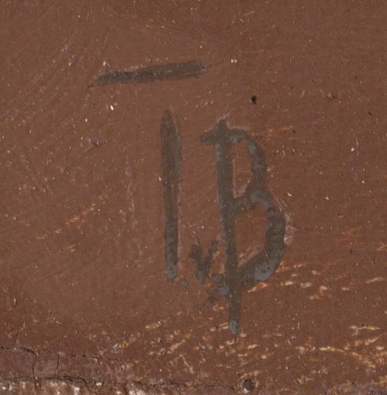 TUOMAS VON BOEHM, olja på duk, signerad.