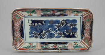 FAT, porslin, Imari, Japan 1700-tal.