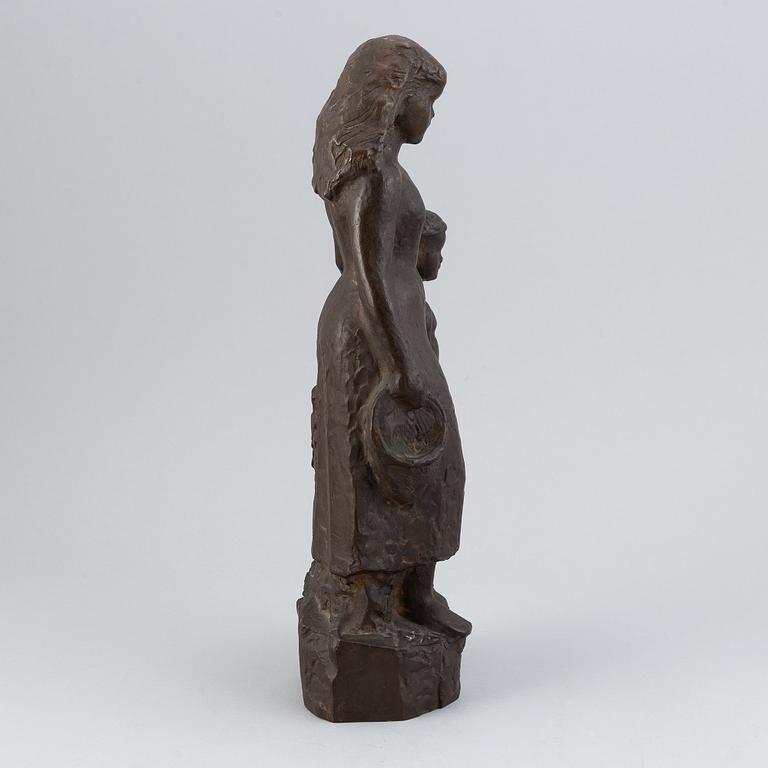 Stig Blomberg, skulptur. Sign. Numr 8/16. Brons.