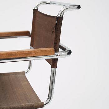 Marcel Breuer, an armchair, model "B34", Thonet, ca 1929-30.