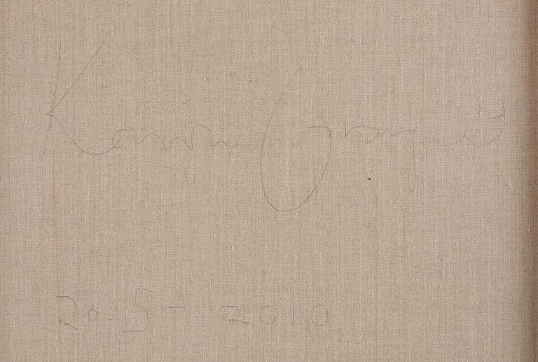 Karin Granqvist, oil on canvas, signed and dated 2005 - 2010 on verso.