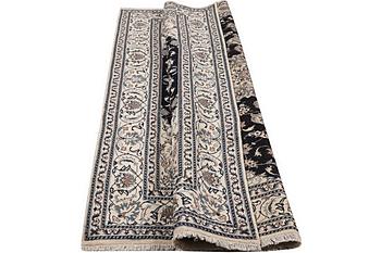 A carpet, Nain, part silk, ca 307 x 198 cm.