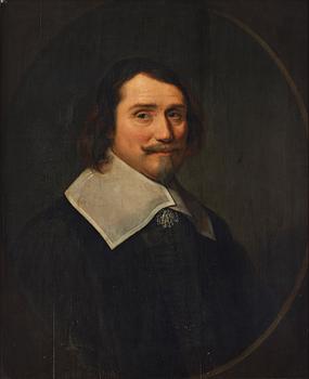 378. Michiel Jansz. van Mierevelt Hans krets, Mansporträtt med spetskrage, bröstbild.