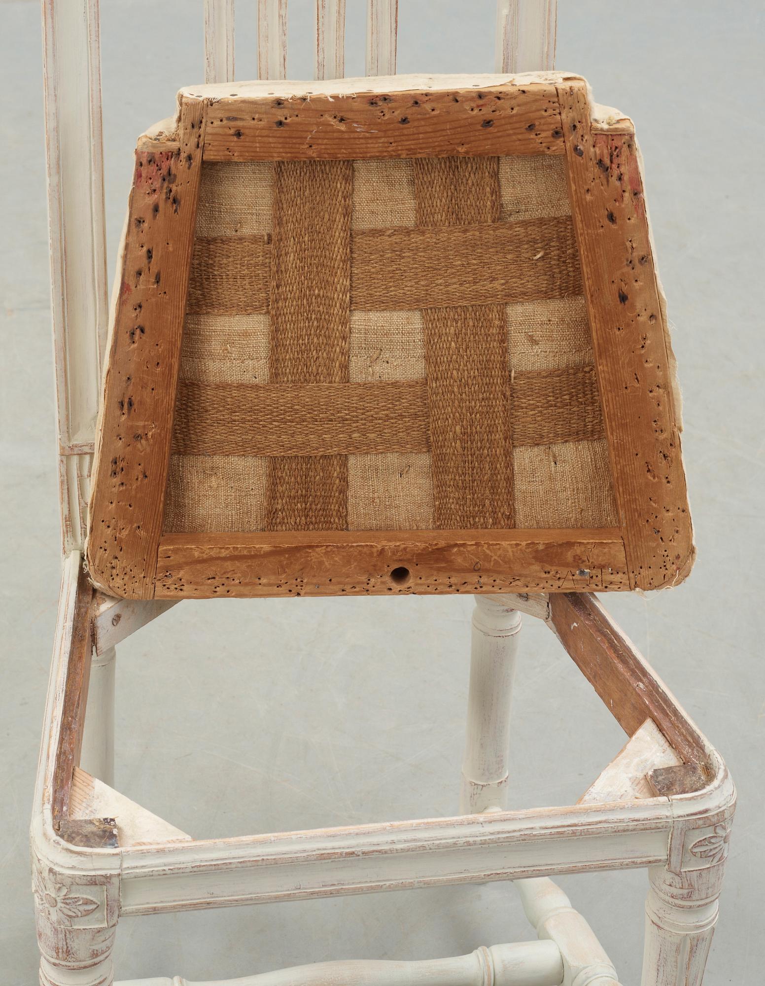 STOL, gustaviansk, 1700-talets slut.