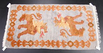 MATTA. Troligen Tibet. 175 x 93.