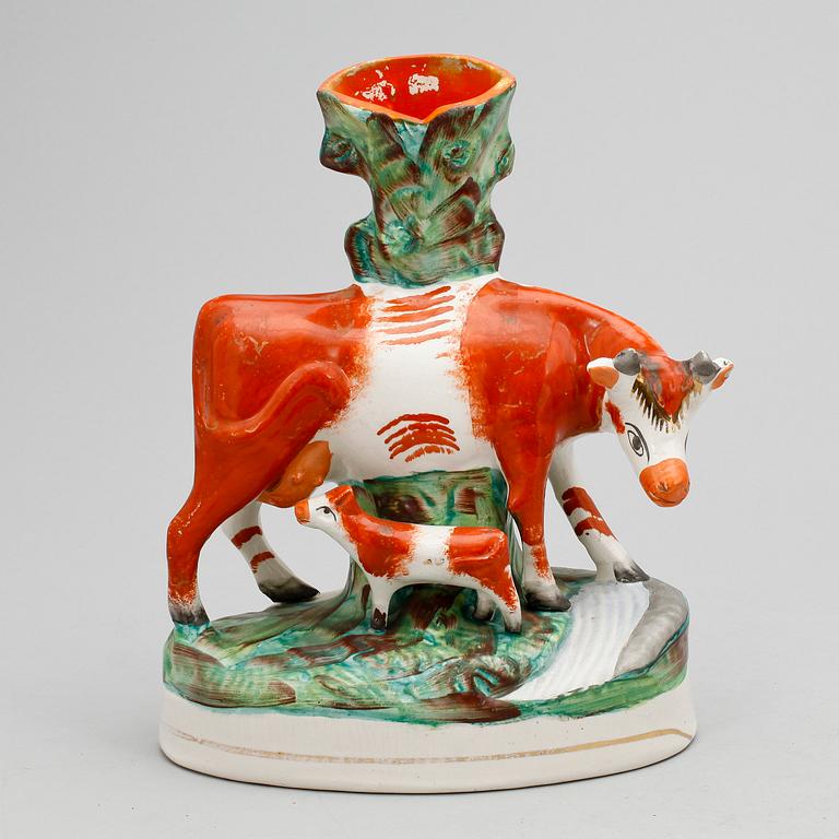 FIGURINER, 4 st, porslin, Staffordshire, England.