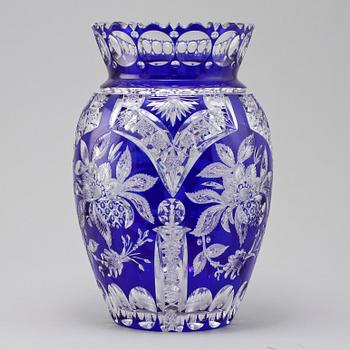 VAS, glas, Böhmiskt glas, omkring 1900.